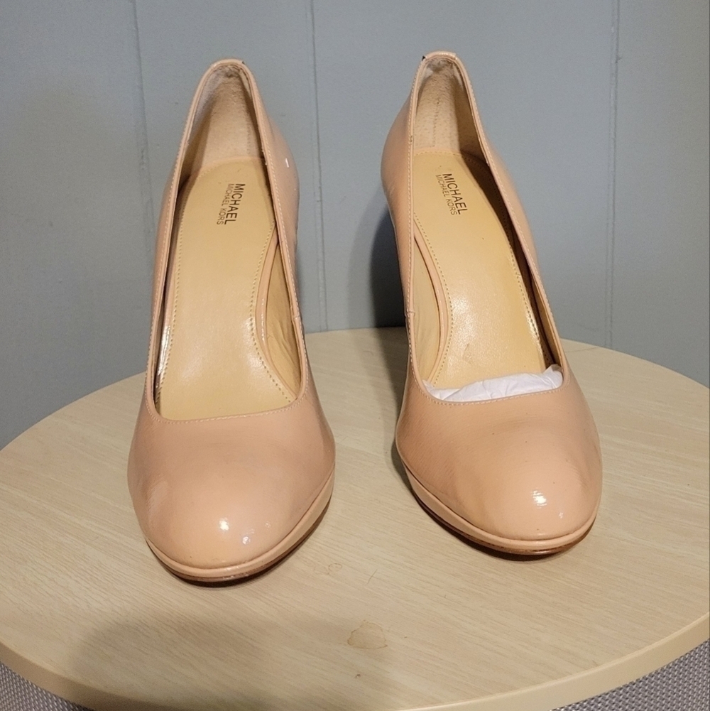 Michael Kors Chantal Platform Pump Lt Blush Size 10